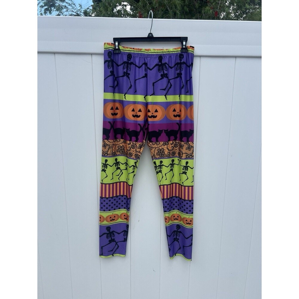 Lily by Firmiana Womens Halloweeen Casual Pants Size L/XL Lightweight NWT